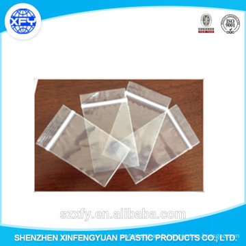 Fabricant Custom Zipper Transparent Plastic Bag